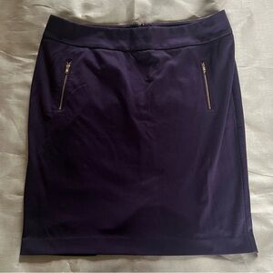 Lane Bryant purple skirt